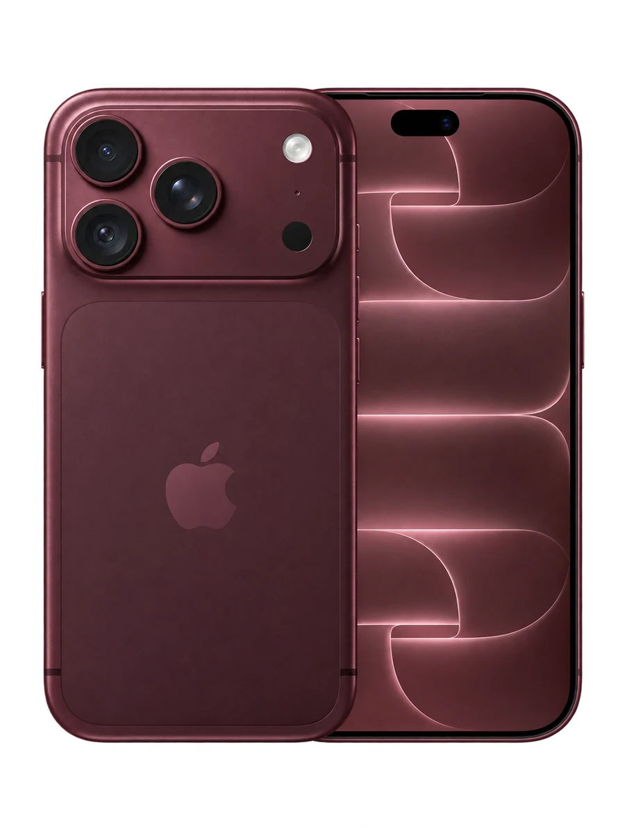 iPhone 18 Pro — Dark Cherry